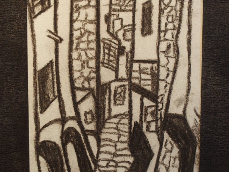 Rue de Porto Vecchio, croquis