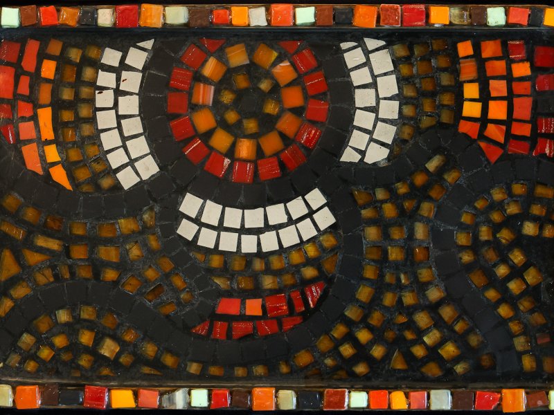 Petit plateau abstrait