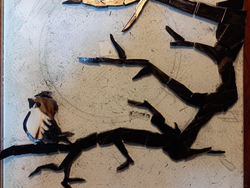 Elément pour le triptyque aux oiseaux 2